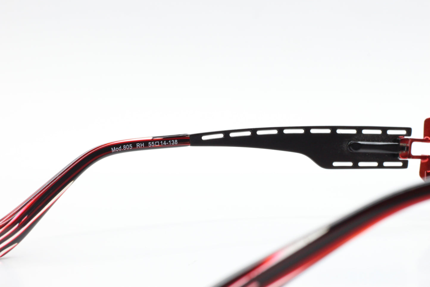 SLR M805 Red Black Metal Designer Nederland Eyeglasses Optical Frames ABC Optical Eyeglasses