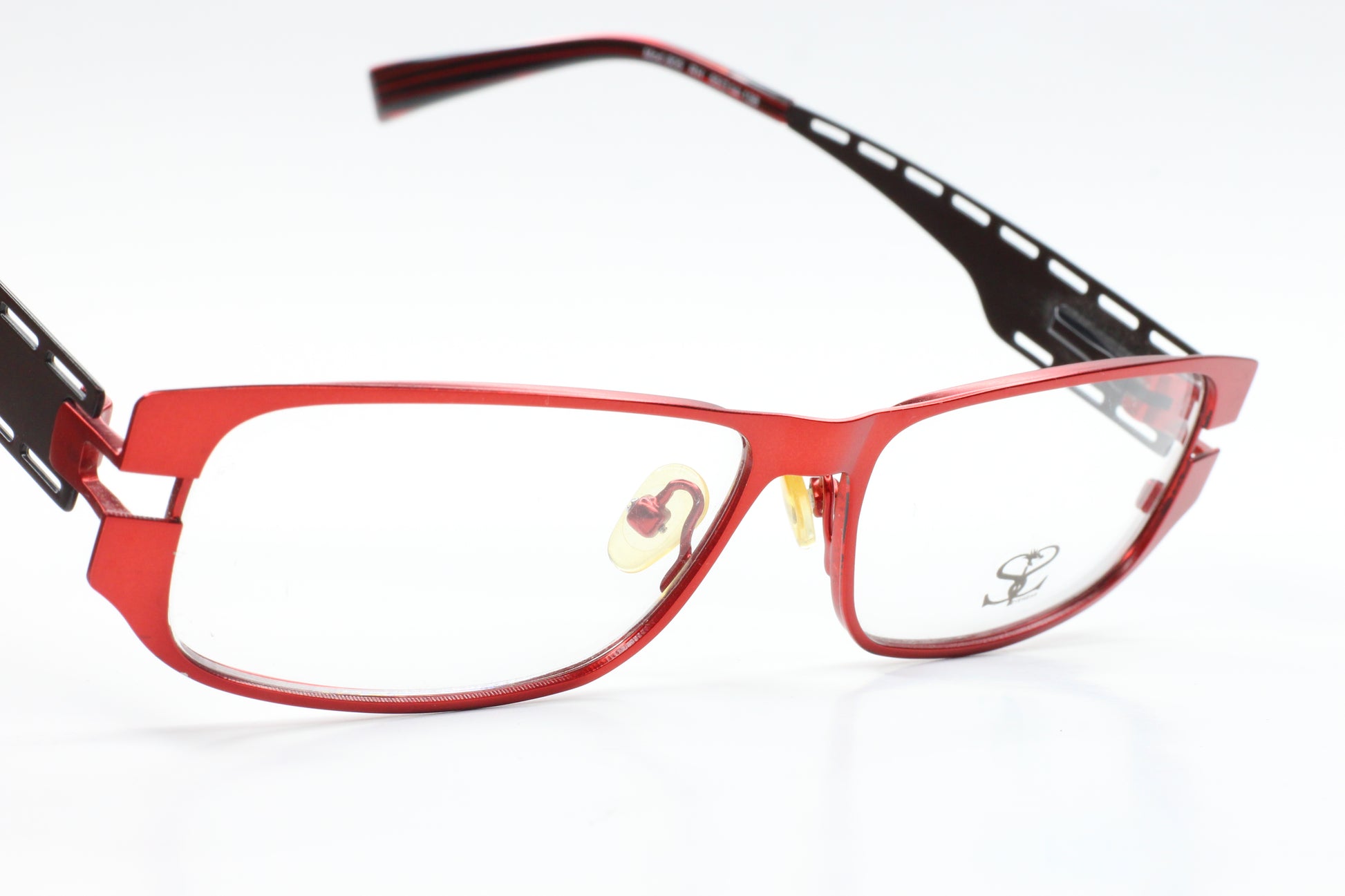 SLR M805 Red Black Metal Designer Nederland Eyeglasses Optical Frames ABC Optical Eyeglasses