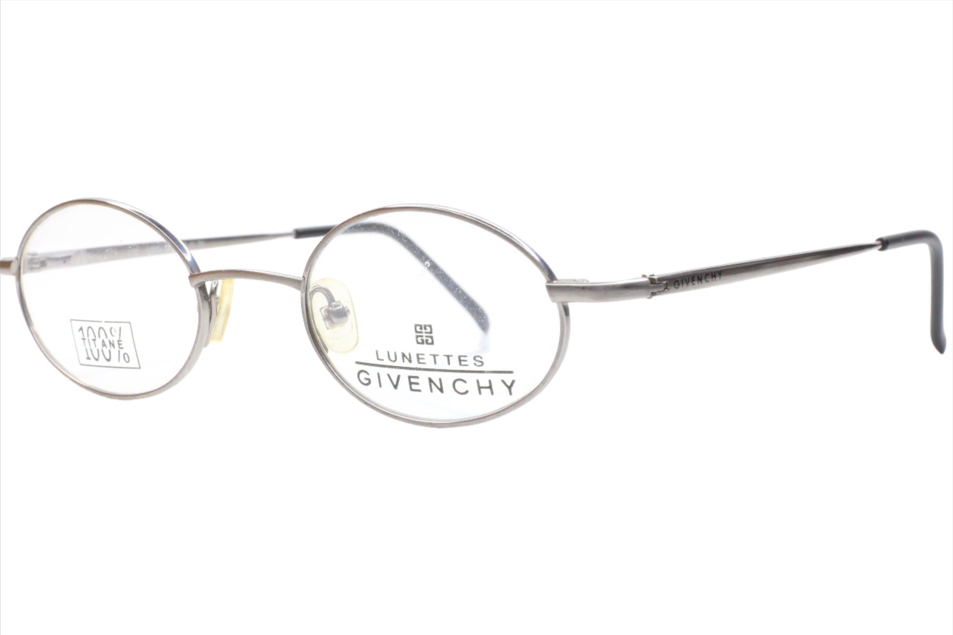 Givenchy Lunettes GV1083 01 Silver Vintage France Eyeglasses Optical Frames ABC Optical Eyeglasses