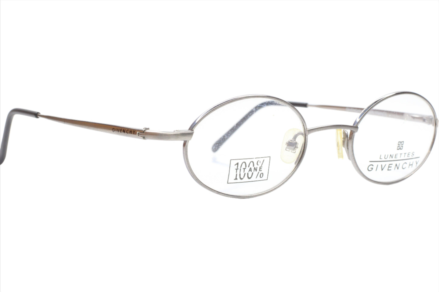 Givenchy Lunettes GV1083 01 Silver Vintage France Eyeglasses Optical Frames ABC Optical Eyeglasses