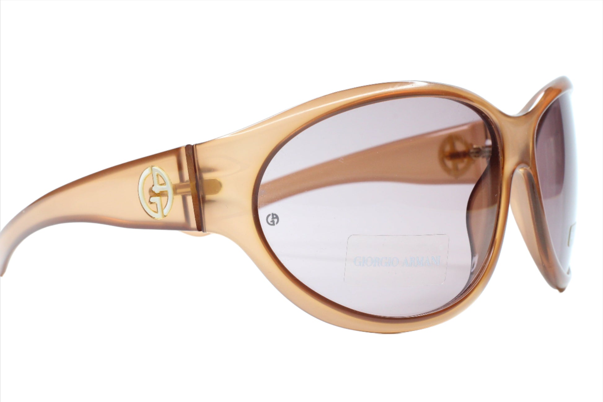 Giorgio Armani GA208/S P28 Transparent Brown Designer Italy Sunglasses Optical Frames ABC Optical sunglasses