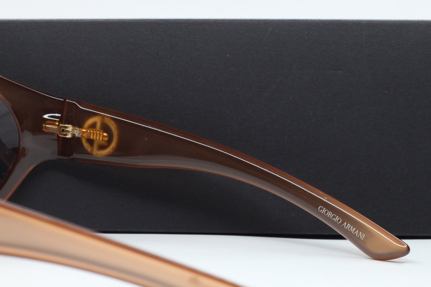 Giorgio Armani GA208/S P28 Transparent Brown Designer Italy Sunglasses Optical Frames ABC Optical sunglasses