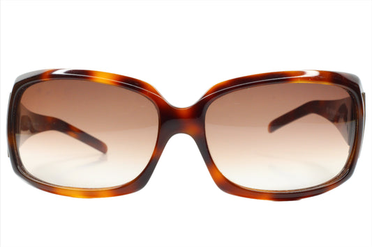 Gianfranco Ferre GF84303 Havana Brown Side Logo Sunglasses