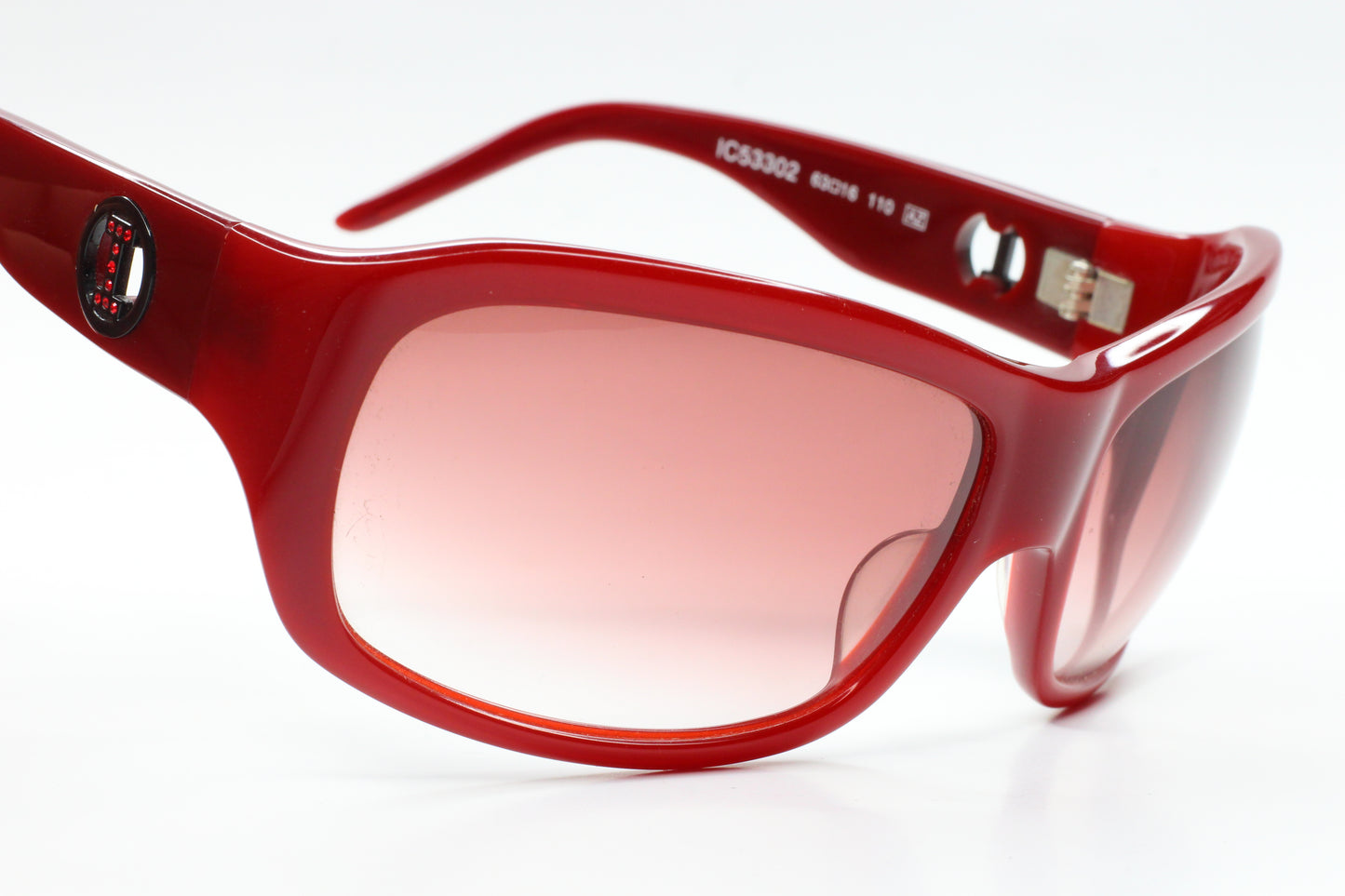 Iceberg IC53302 Burgundy Acetate Gradient Designer Sunglasses Optical Frames ABC Optical sunglasses