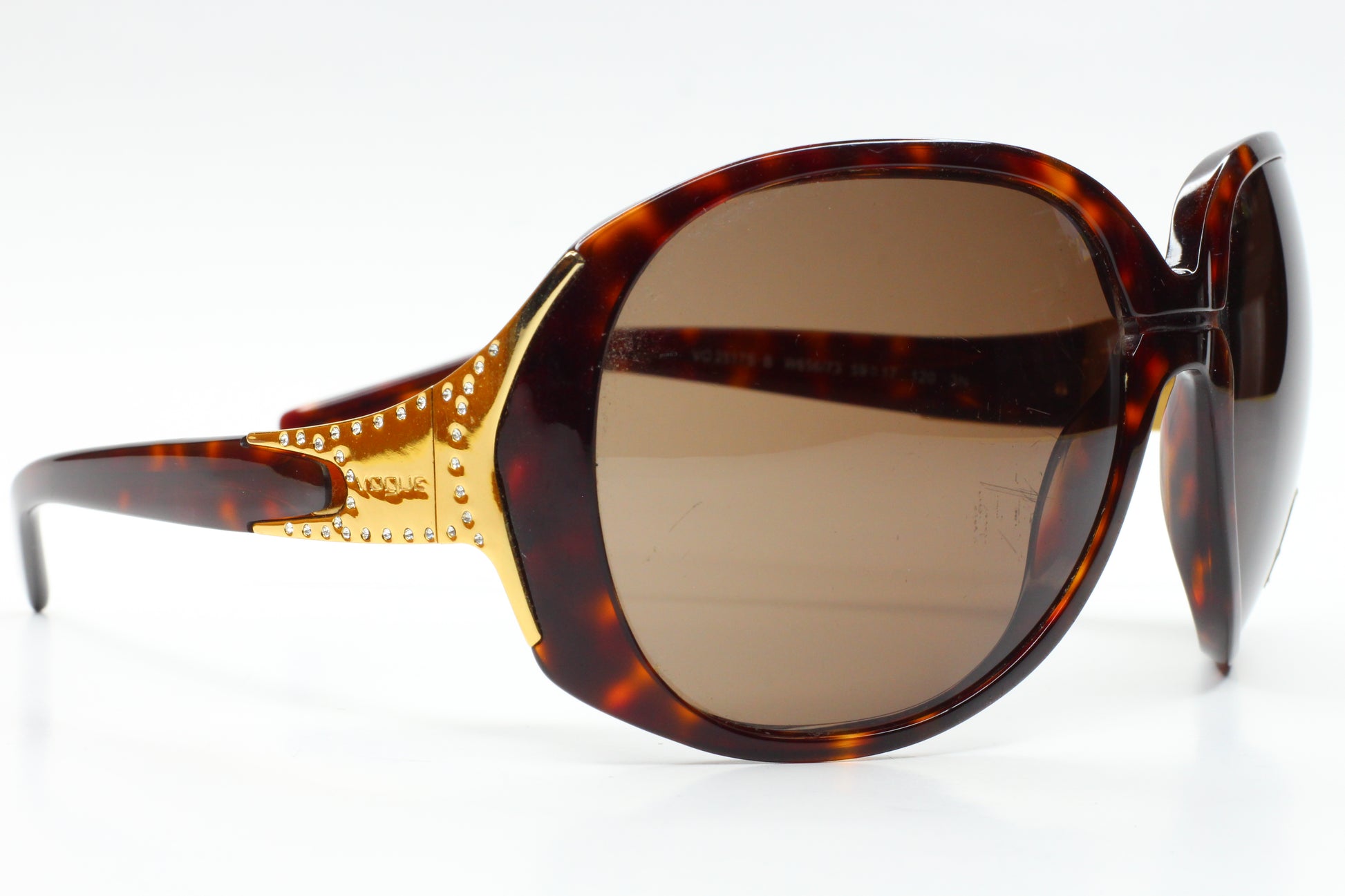 Vogue VO2517S-B Havana Tortoise Oversized Gradient Sunglasses Optical Frames ABC Optical sunglasses