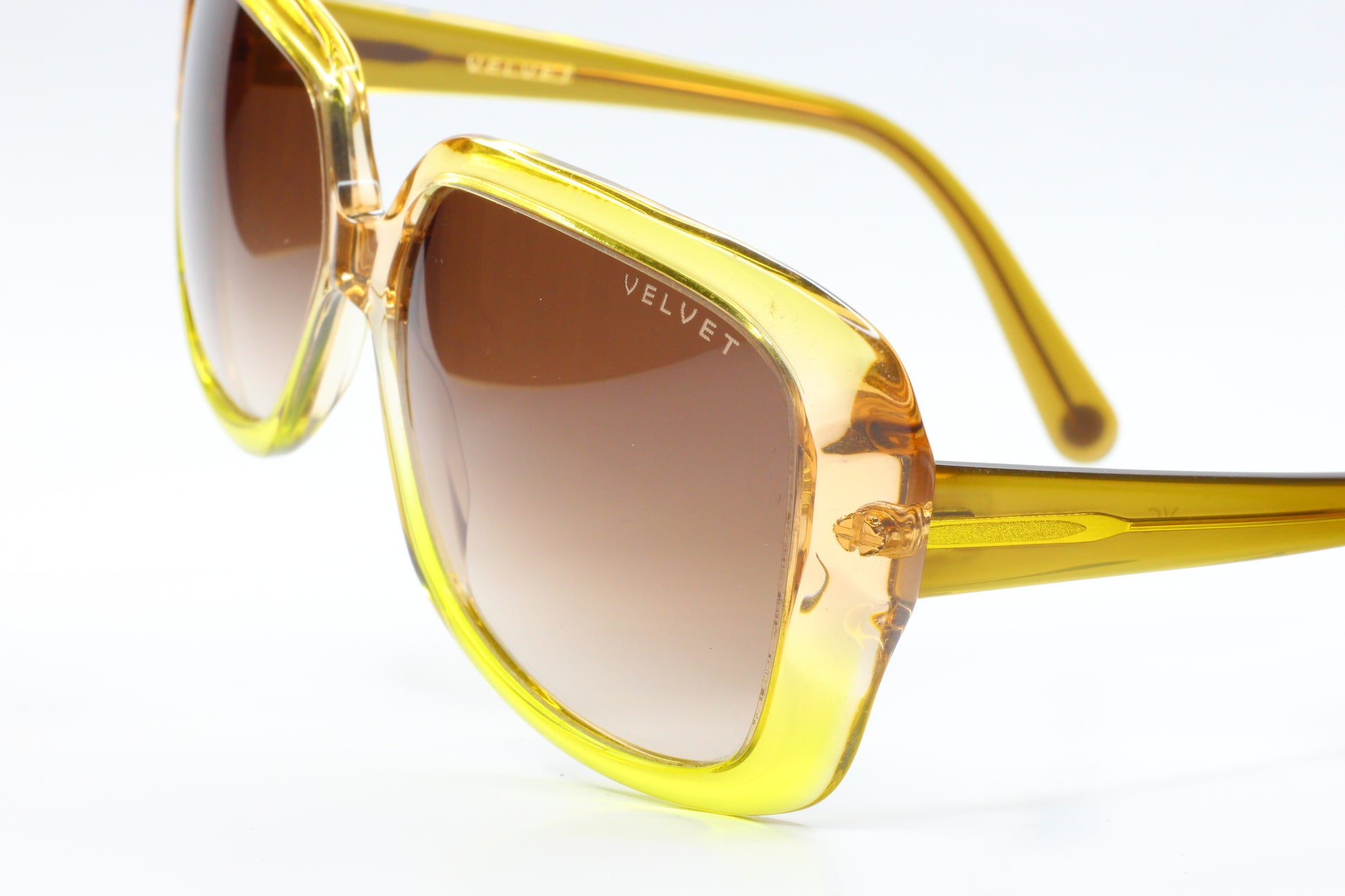 Velvet Eyewear YC JONI Transparent Yellow Green Designer Italy Sunglasses Optical Frames ABC Optical sunglasses