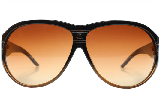 Just Cavalli JC196S 05F Black Fade Gradient Brown Designer Sunglasses