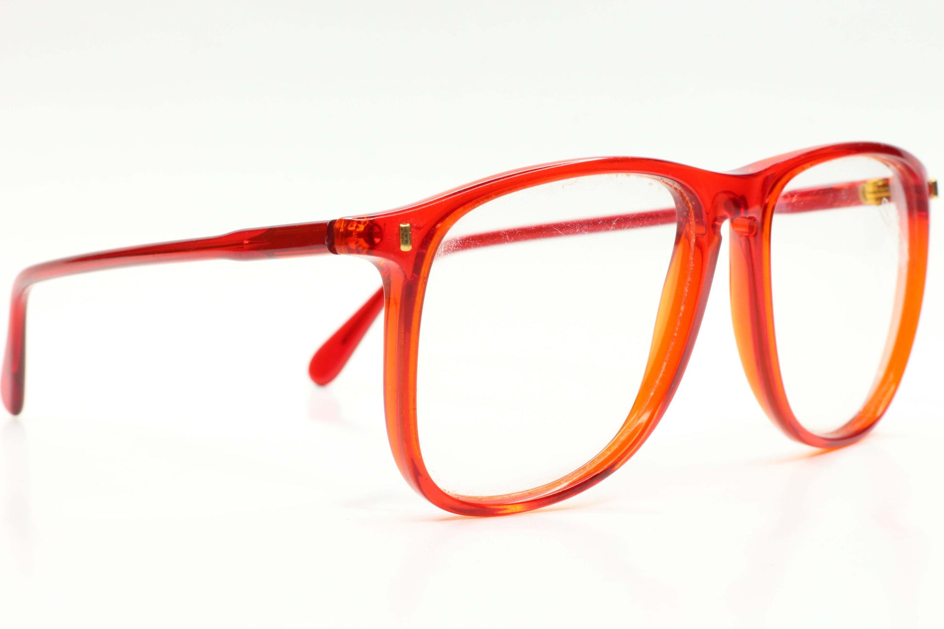 Silhouette M2063/20 C2777 Crystal Red Vintage Made in Austria Eyeglasses Optical Frames ABC Optical Eyeglasses