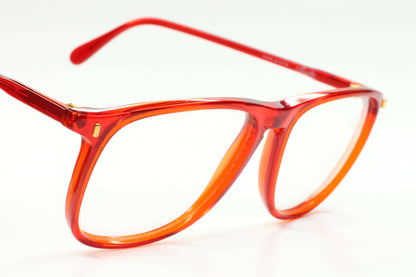 Silhouette M2063/20 C2777 Crystal Red Vintage Made in Austria Eyeglasses Optical Frames ABC Optical Eyeglasses