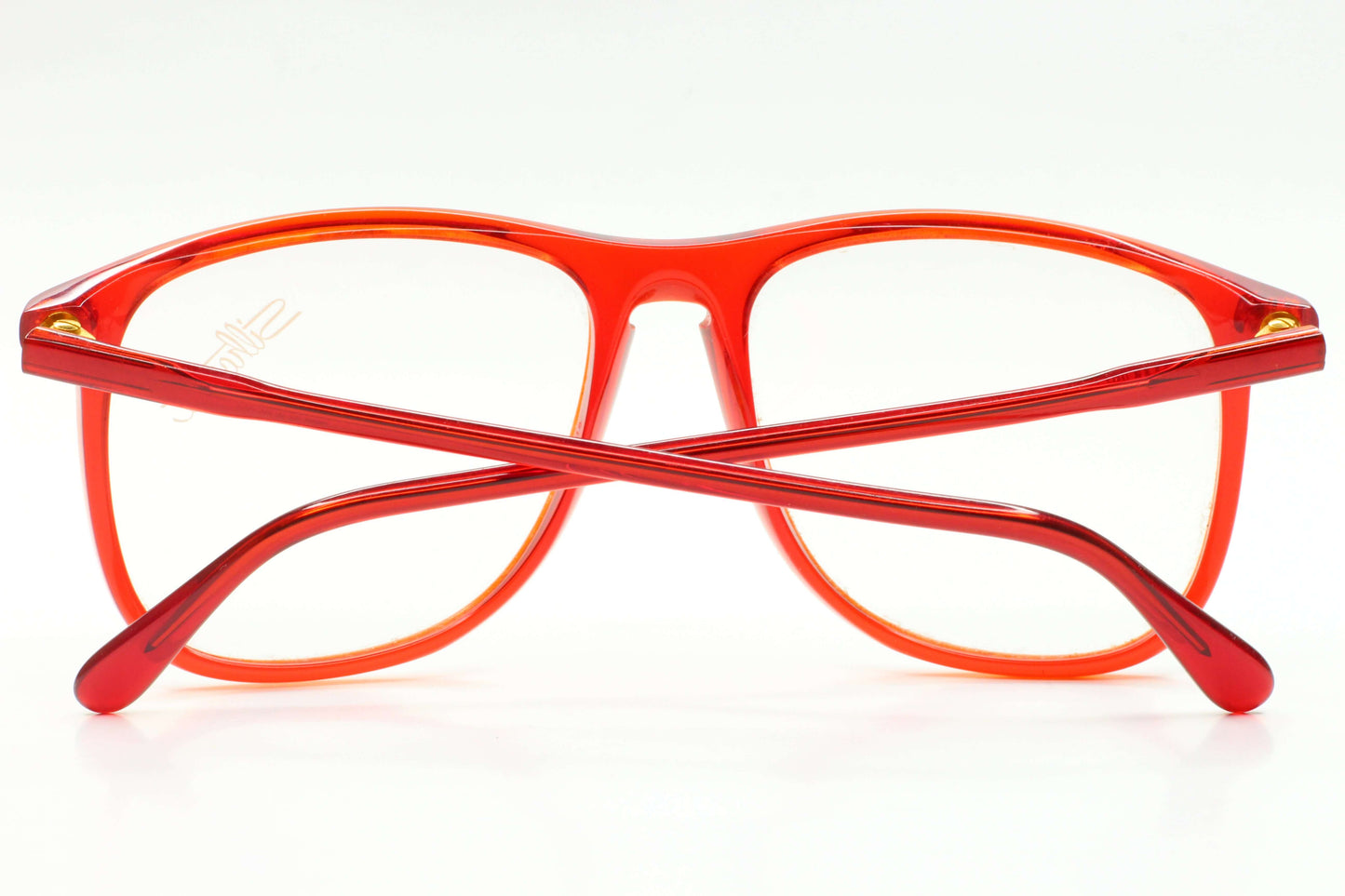 Silhouette M2063/20 C2777 Crystal Red Vintage Made in Austria Eyeglasses Optical Frames ABC Optical Eyeglasses