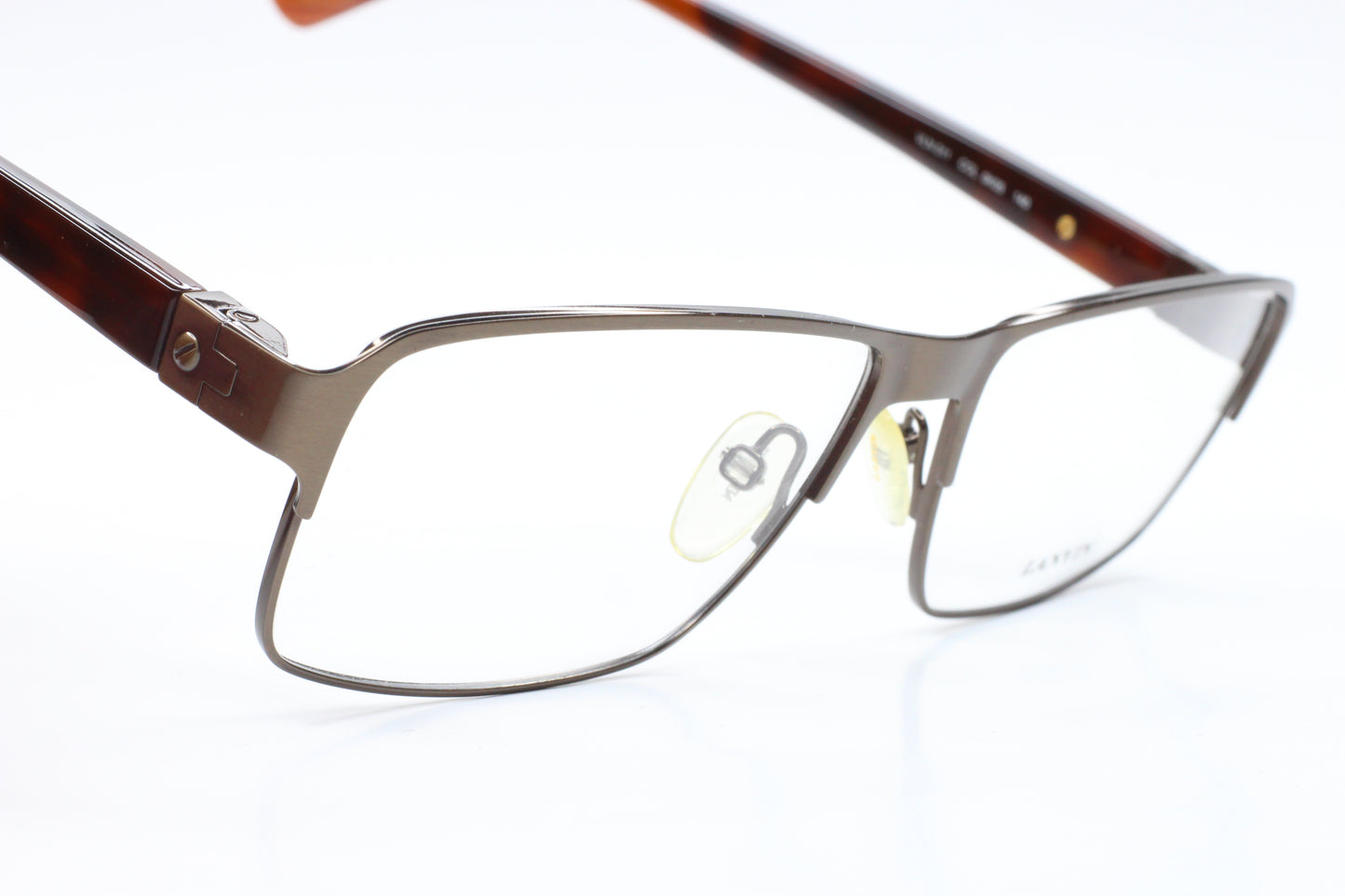 Lanvin VLN 011 COL.0K05 Gunmetal Brown Italy Designer Eyeglasses Optical Frames ABC Optical Eyeglasses