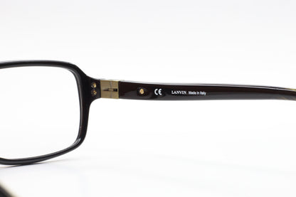 Lanvin Paris VLN526 700X Glossy Black Designer Italy Eyeglasses Optical Frames ABC Optical Eyeglasses