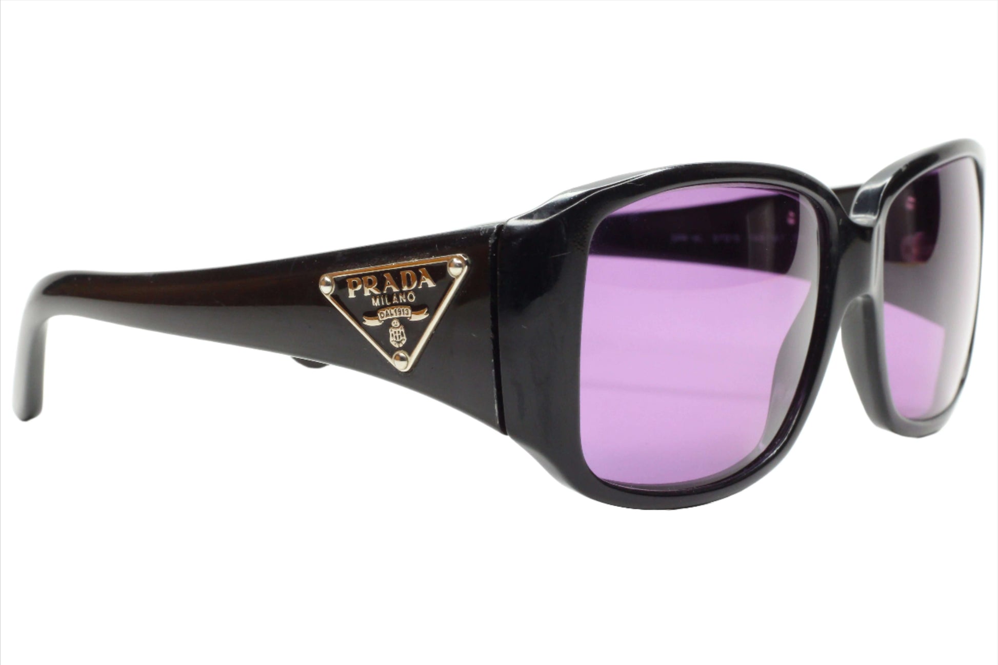 Prada SPR 16L 1AB-1A1 Black Tinted Purple Designer Sunglasses Optical Frames ABC Optical sunglasses