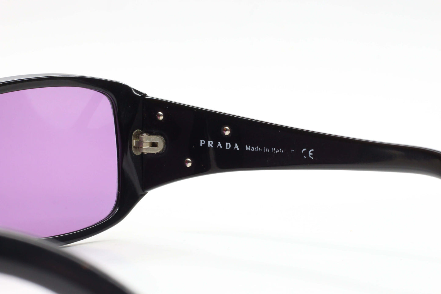 Prada SPR 16L 1AB-1A1 Black Tinted Purple Designer Sunglasses Optical Frames ABC Optical sunglasses