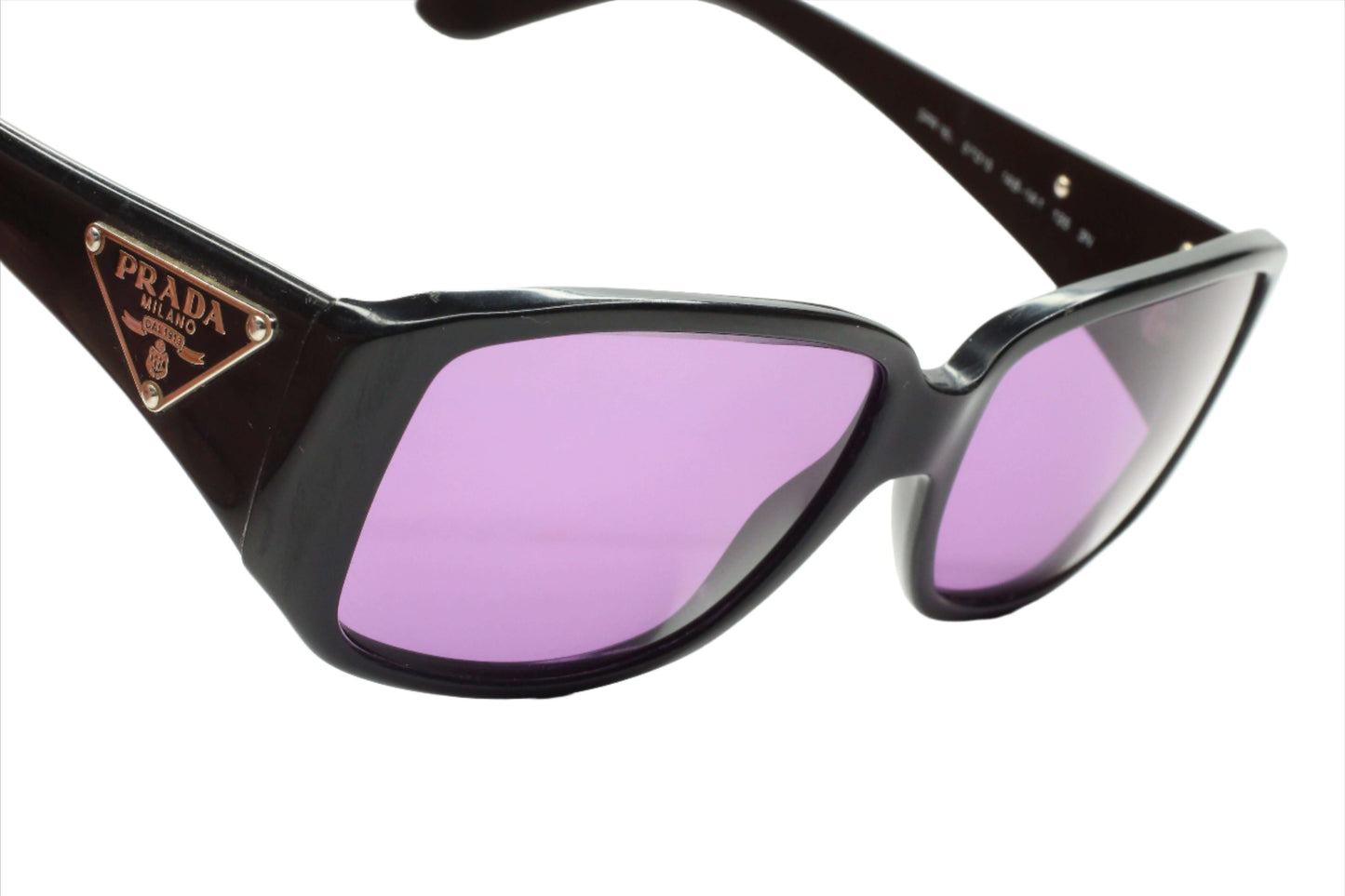 Prada SPR 16L 1AB-1A1 Black Tinted Purple Designer Sunglasses Optical Frames ABC Optical sunglasses