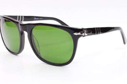 Persol PO0995S Solstice Glossy Black Acetate Sunglasses -Ma