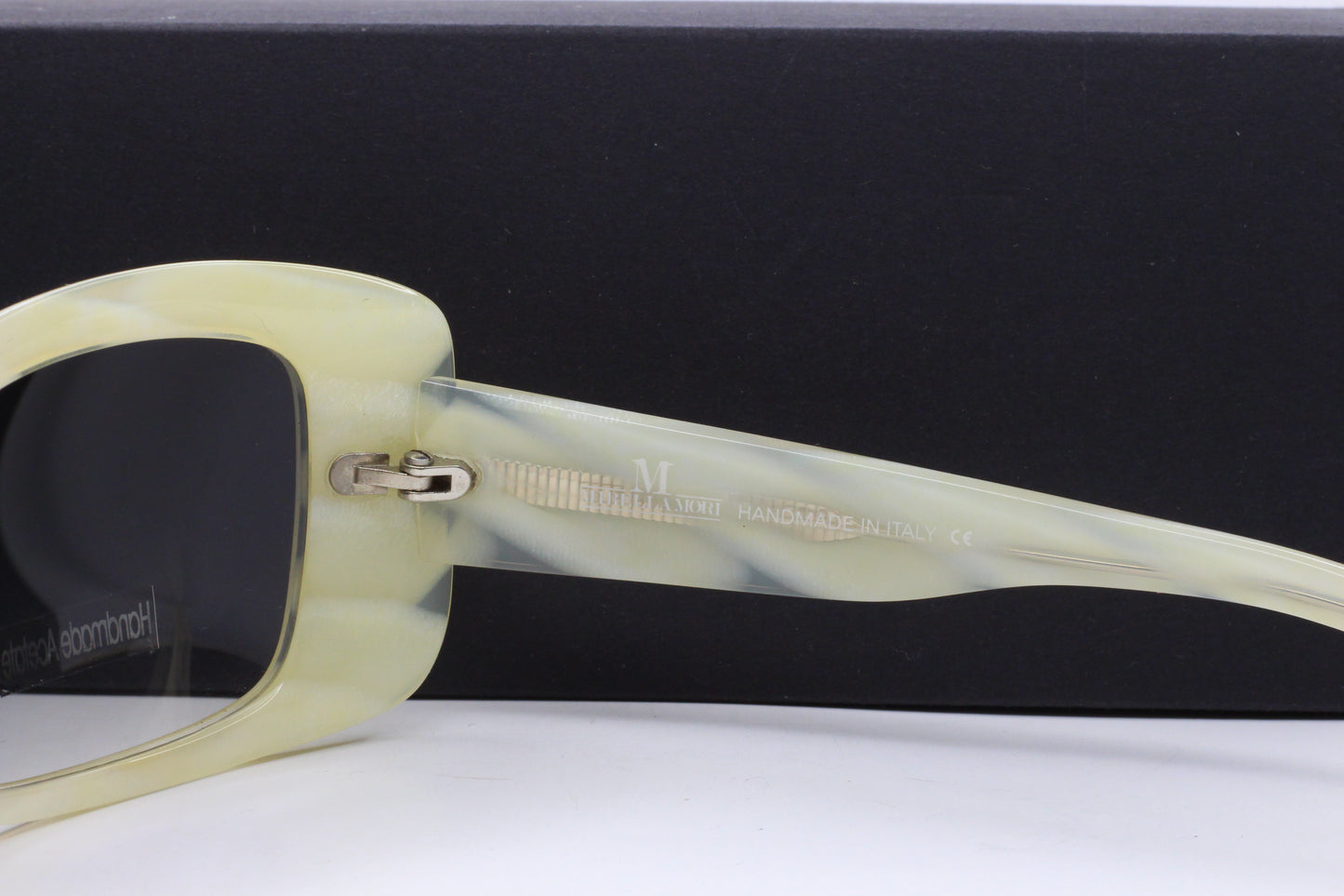 Mirella Mori M203155S 091 Beige Design Acetate Italy Sunglasses