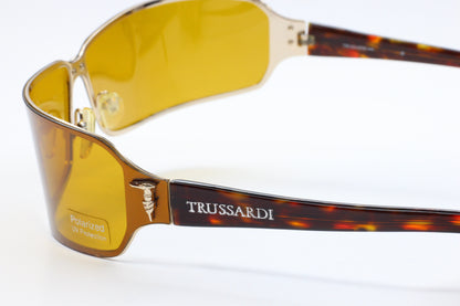 TRUSSARDI by Visibilia TE20781 003 Bronze Tortoise Polarized Sunglasses