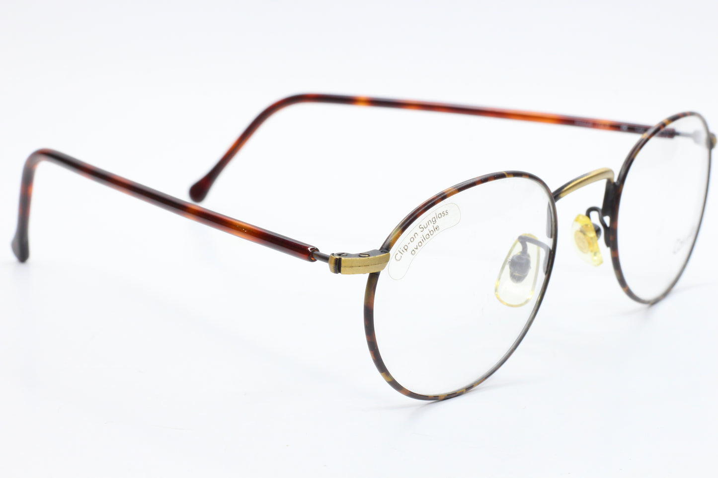 Calvin Klein CK305 553 Havana Tortoise Vintage Italy Eyeglasses Optical Frames ABC Optical Eyeglasses