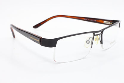 Tom Ford TF5112 002 Black Groove Brown Luxury Italy Eyeglasses Optical Frames ABC Optical Eyeglasses