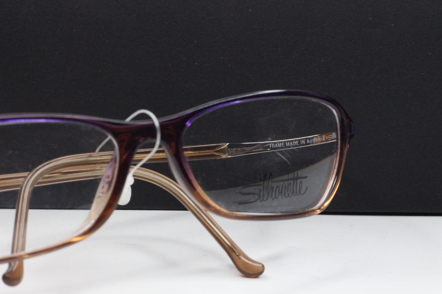 Silhouette SPX 1976 10 6057 Purple Fade Brown Austria Eyeglasses Optical Frames ABC Optical Eyeglasses