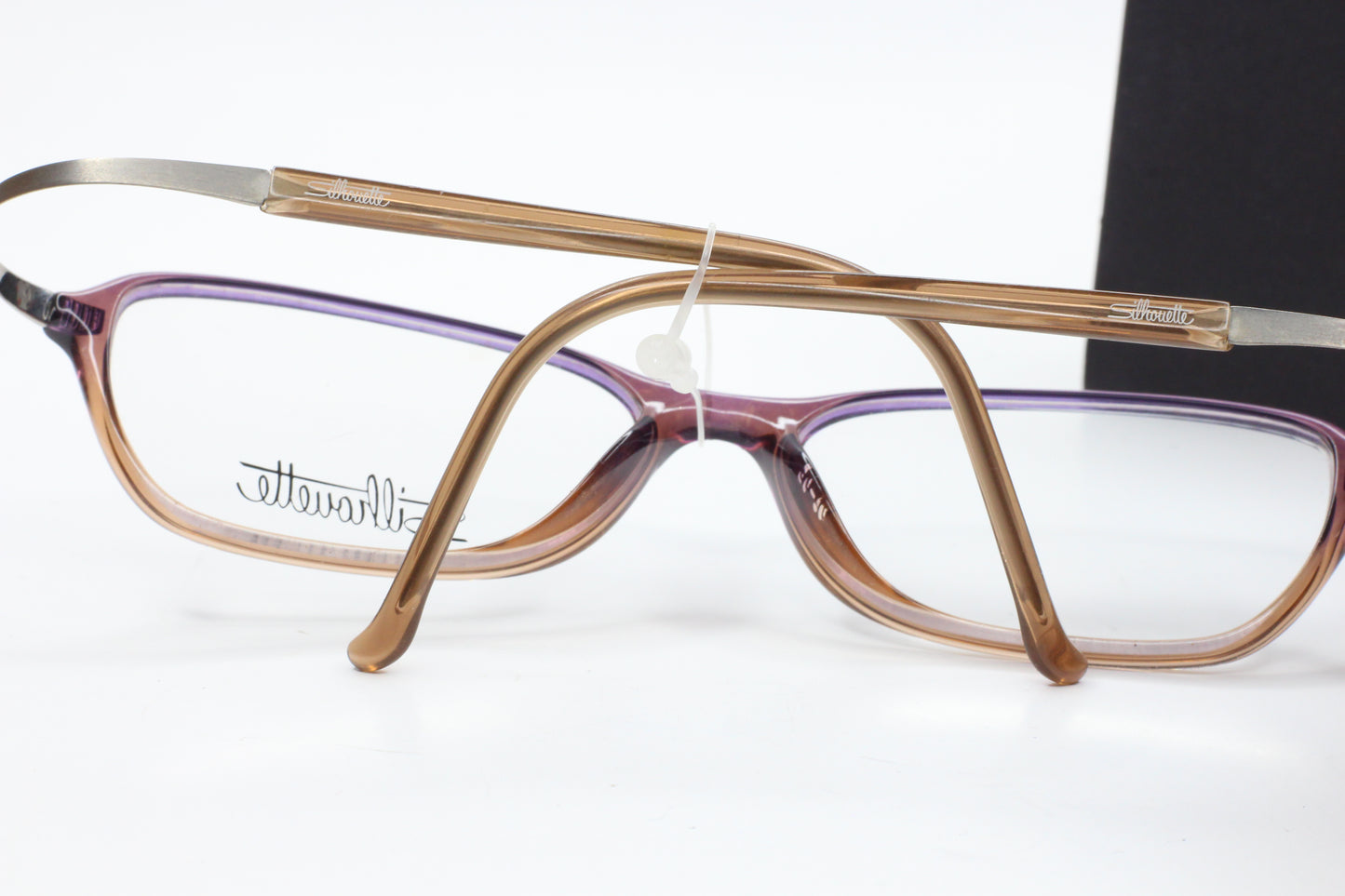 Silhouette SPX 1976 10 6057 Purple Fade Brown Austria Eyeglasses Optical Frames ABC Optical Eyeglasses