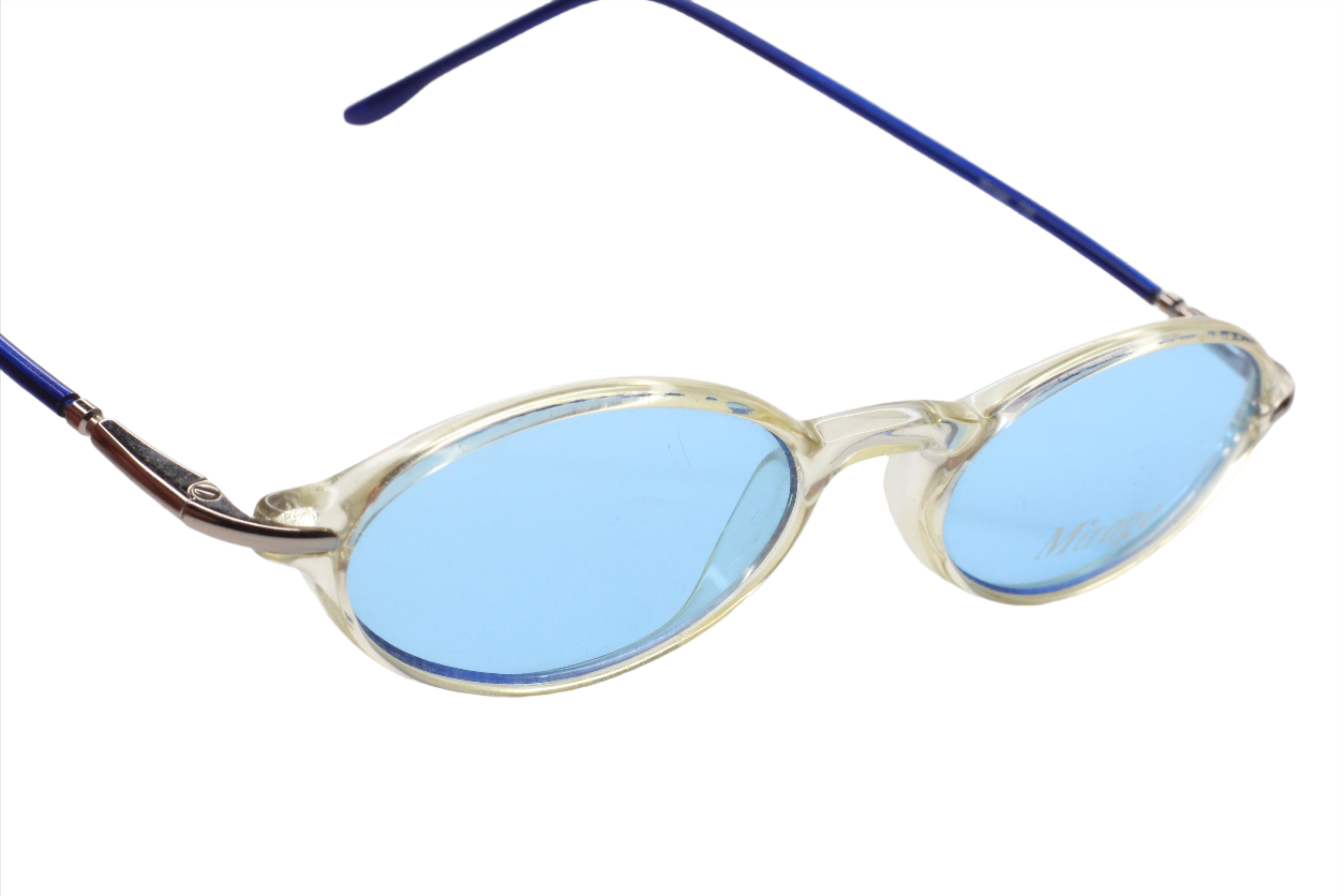 Mirage 700 Crystal Clear Light Blue Fashion Designer Sunglasses ABC Optical