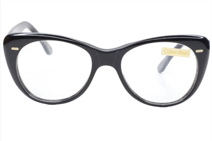 Calvin Klein CK11804 Unisex Black Round Clear Demo Lens Frame Eyeglasses 51MM Optical Frames ABC Optical Eyeglasses