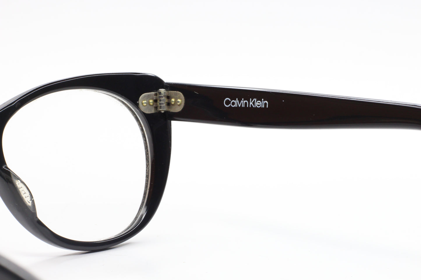 Calvin Klein CK11804 Unisex Black Round Clear Demo Lens Frame Eyeglasses 51MM Optical Frames ABC Optical Eyeglasses