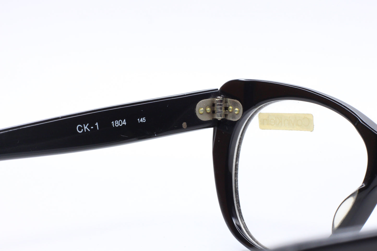 Calvin Klein CK11804 Unisex Black Round Clear Demo Lens Frame Eyeglasses 51MM Optical Frames ABC Optical Eyeglasses