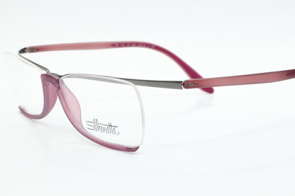 SILHOUETTE SPX 1525 60 6051 Purple Austria Eyeglasses Optical Frames ABC Optical Eyeglasses