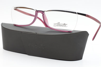 SILHOUETTE SPX 1525 60 6051 Purple Austria Eyeglasses Optical Frames ABC Optical Eyeglasses