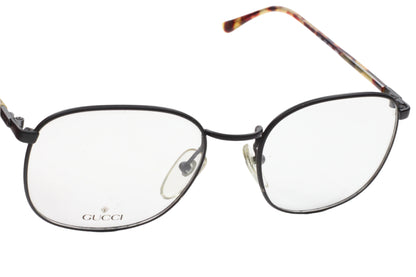 Vintage GUCCI GG1314 M52 Black Tortoise Italy Designer Eyeglasses Optical Frames ABC Optical Eyeglasses