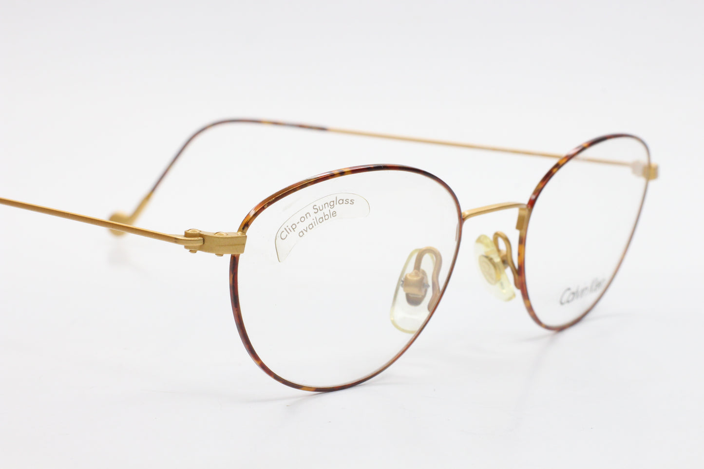 VINTAGE CALVIN KLEIN CK 323 522 GOLD TORTOISE JAPAN EYEGLASSES Optical Frames ABC Optical Inc (NY) Eyeglasses