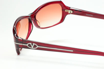 Valentino 5386/S BP5 Red Burgundy Full Rim Unisex Italy Sunglasses