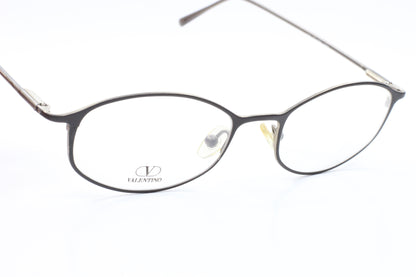 Valentino VA1096 Matte Black Silver Metal Frame Made Italy Designer Eyeglasses Optical Frames ABC Optical Eyeglasses