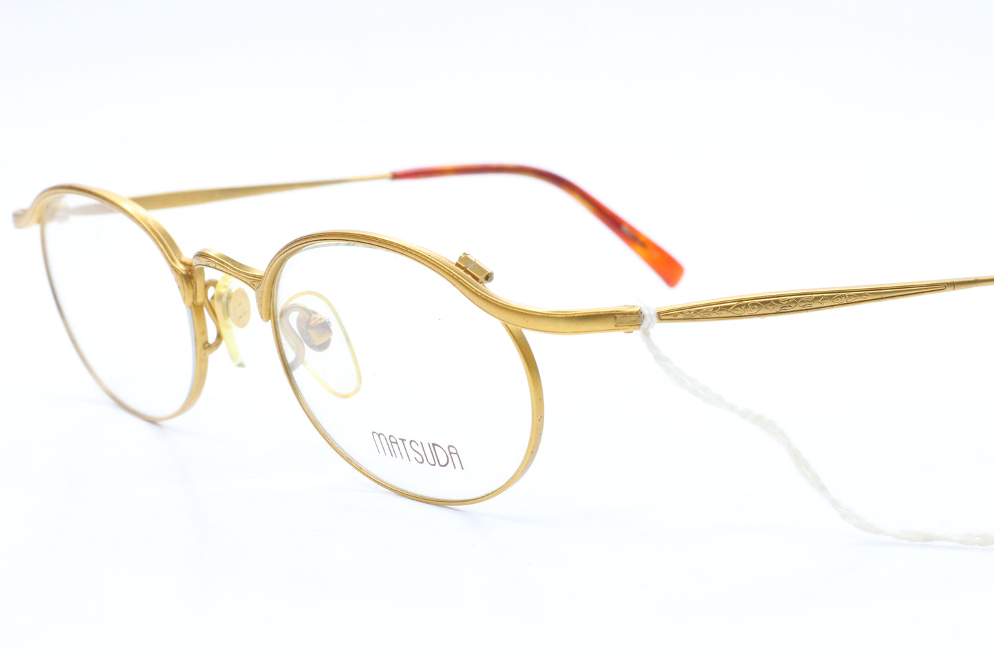 Matsuda M. 2845 Original VINTAGE C. GP, Gold Japan Eyeglasses Optical Frames ABC Optical Eyeglasses