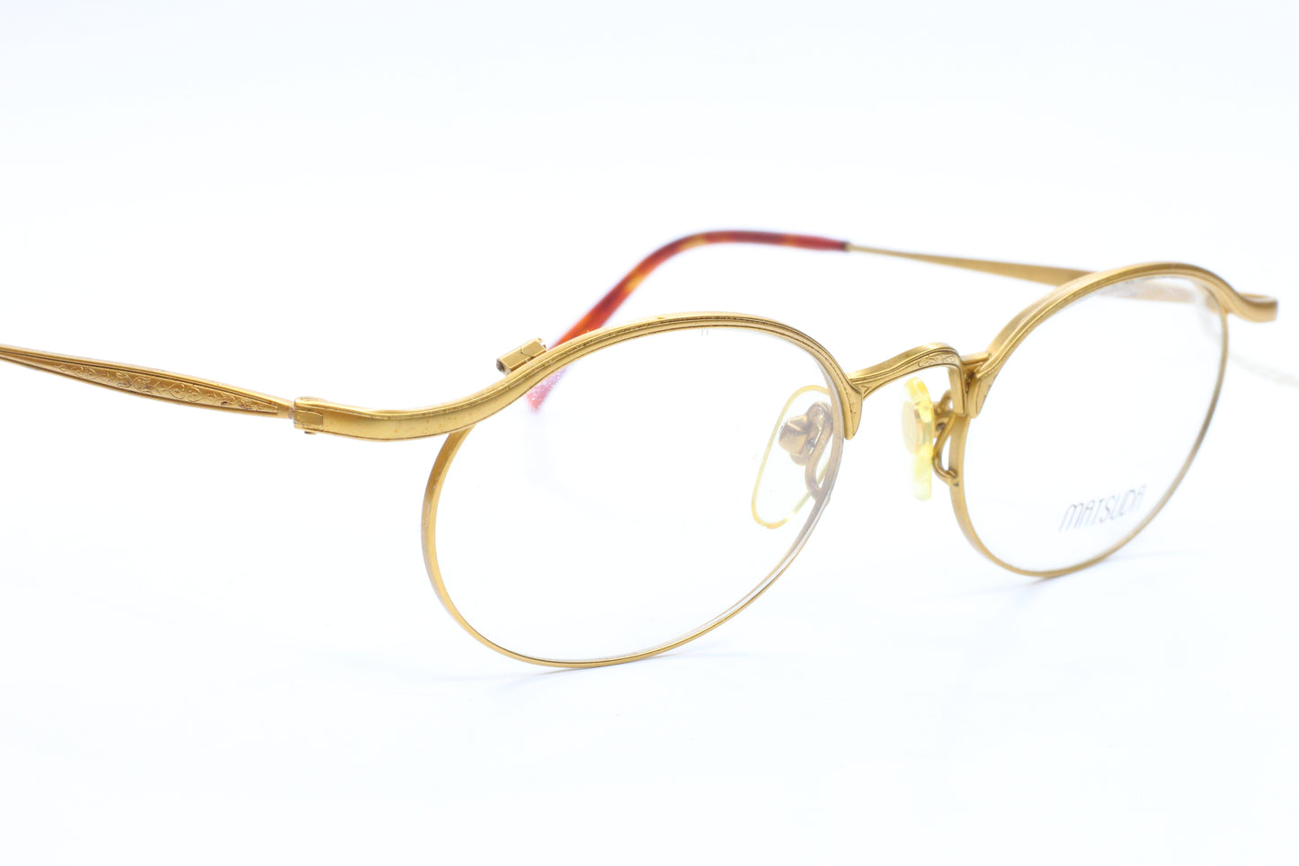 Matsuda M. 2845 Original VINTAGE C. GP, Gold Japan Eyeglasses Optical Frames ABC Optical Eyeglasses