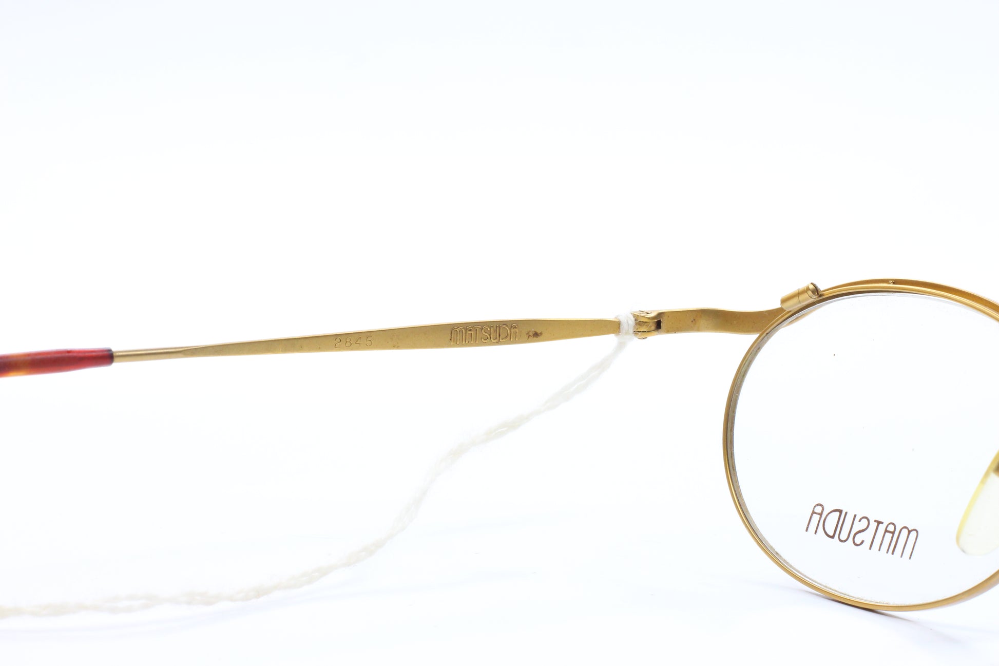 Matsuda M. 2845 Original VINTAGE C. GP, Gold Japan Eyeglasses Optical Frames ABC Optical Eyeglasses