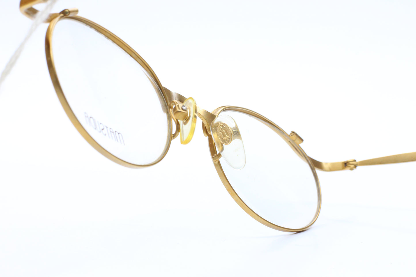 Matsuda M. 2845 Original VINTAGE C. GP, Gold Japan Eyeglasses Optical Frames ABC Optical Eyeglasses