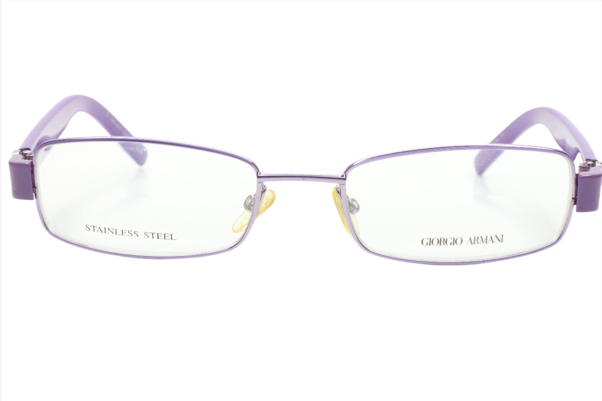 Giorgio Armani GA346 ARL Purple Metal Designer Italy Eyeglasses 51-18-130 Purple Metal Optical Frames ABC Optical Eyeglasses