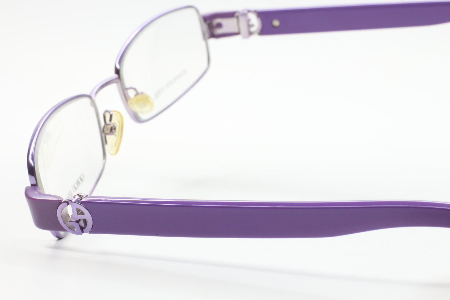 Giorgio Armani GA346 ARL Purple Metal Designer Italy Eyeglasses Optical Frames ABC Optical Eyeglasses