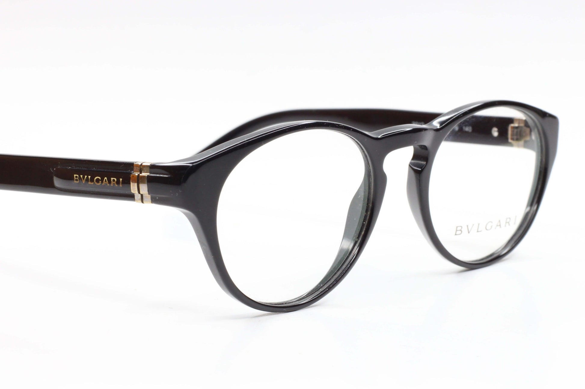 Bvlgari BV3012 501 Polished Black Italy Luxury Italy Eyeglasses Optical Frames ABC Optical Eyeglasses