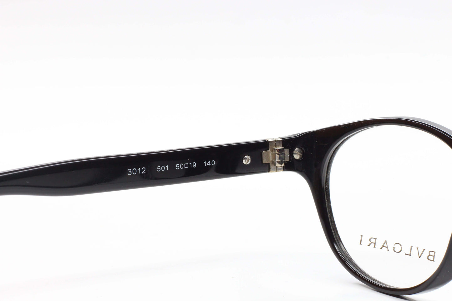 Bvlgari BV3012 501 Polished Black Italy Luxury Italy Eyeglasses Optical Frames ABC Optical Eyeglasses