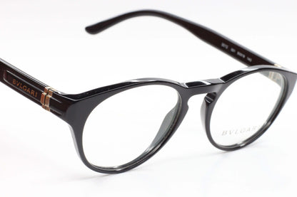 Bvlgari BV3012 501 Polished Black Italy Luxury Italy Eyeglasses Optical Frames ABC Optical Eyeglasses