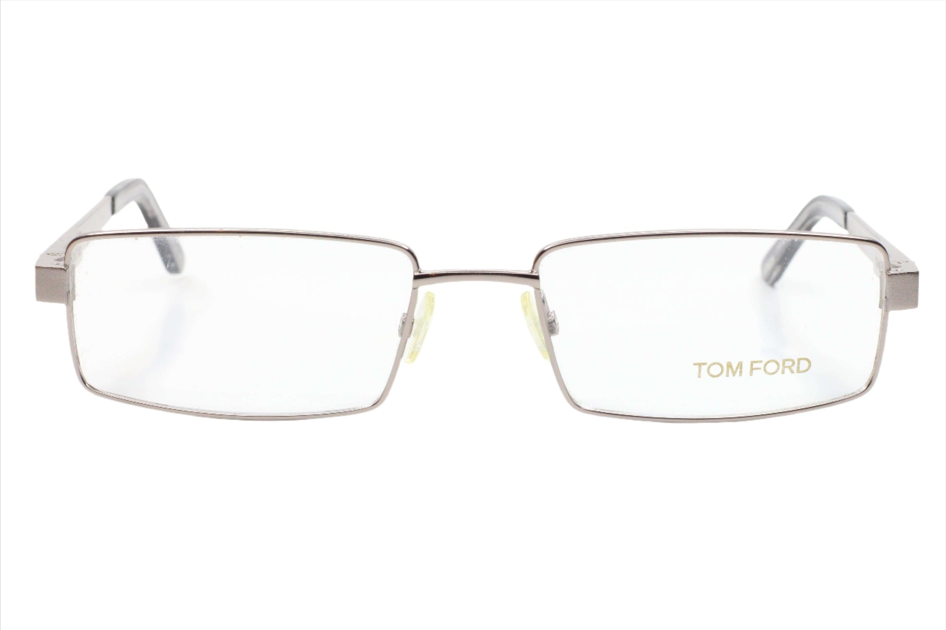 NEW TOM FORD TF5166 014 METAL SILVER AUTHENTIC DESIGNER EYEGLASSES 54-18-140 Silver Metal Optical Frames ABC Optical Eyeglasses