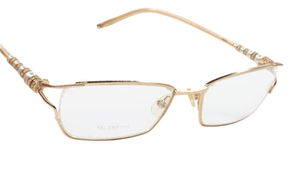 Valentino VA5422/U 052A Gold Metal Luxury Italy Eyeglasses Optical Frames ABC Optical Eyeglasses