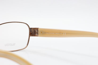 Valentino V5721/U 0A35 Bronze Beige Pearl Designer Italy Eyeglasses Optical Frames ABC Optical Eyeglasses