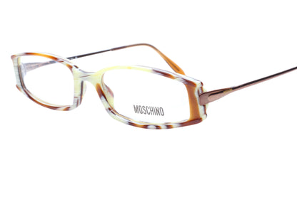 Moschino M3661-V 489 Coffee Brown Full Rim Italy Eyeglasses Frames Optical Frames ABC Optical Eyeglasses