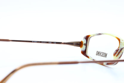 Moschino M3661-V 489 Coffee Brown Full Rim Italy Eyeglasses Frames Optical Frames ABC Optical Eyeglasses